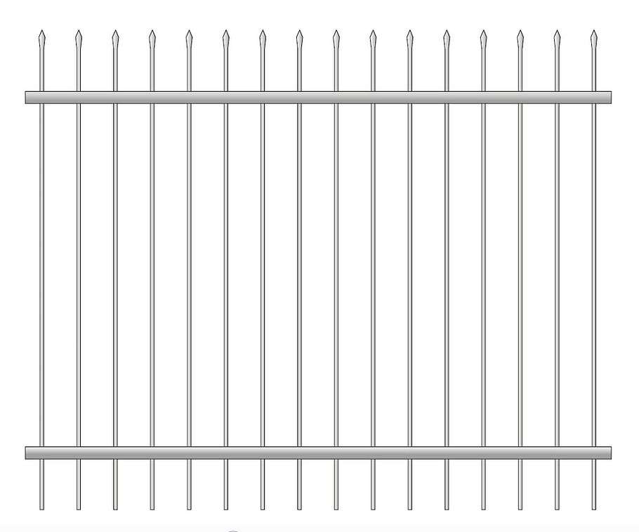 Spear Top Fencing - Medium | Supreme Line Fencing